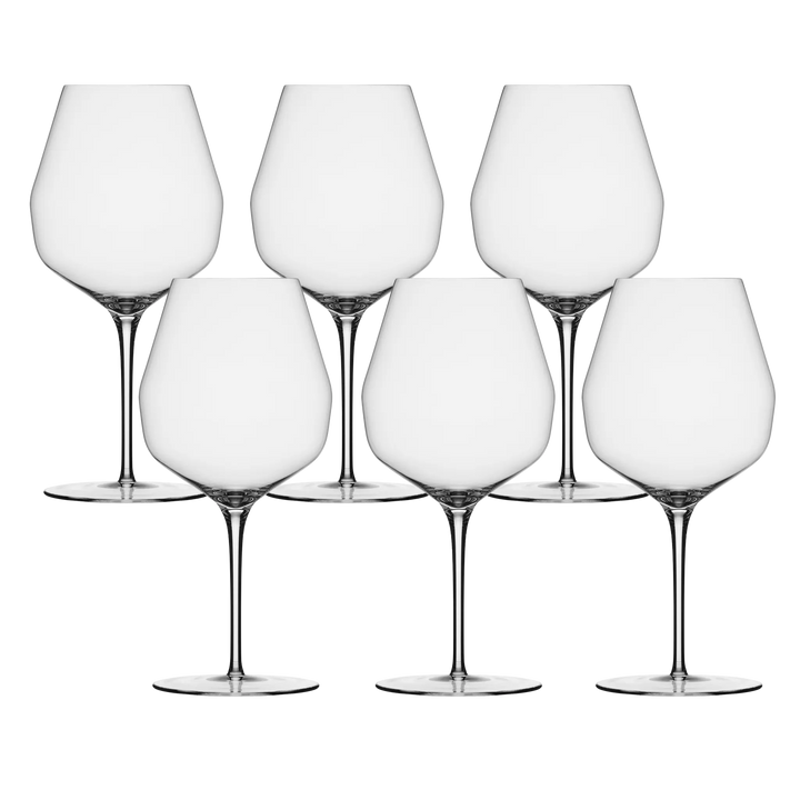Mark Thomas No2120 Double Bend Red Expression Glass (6 Pack)