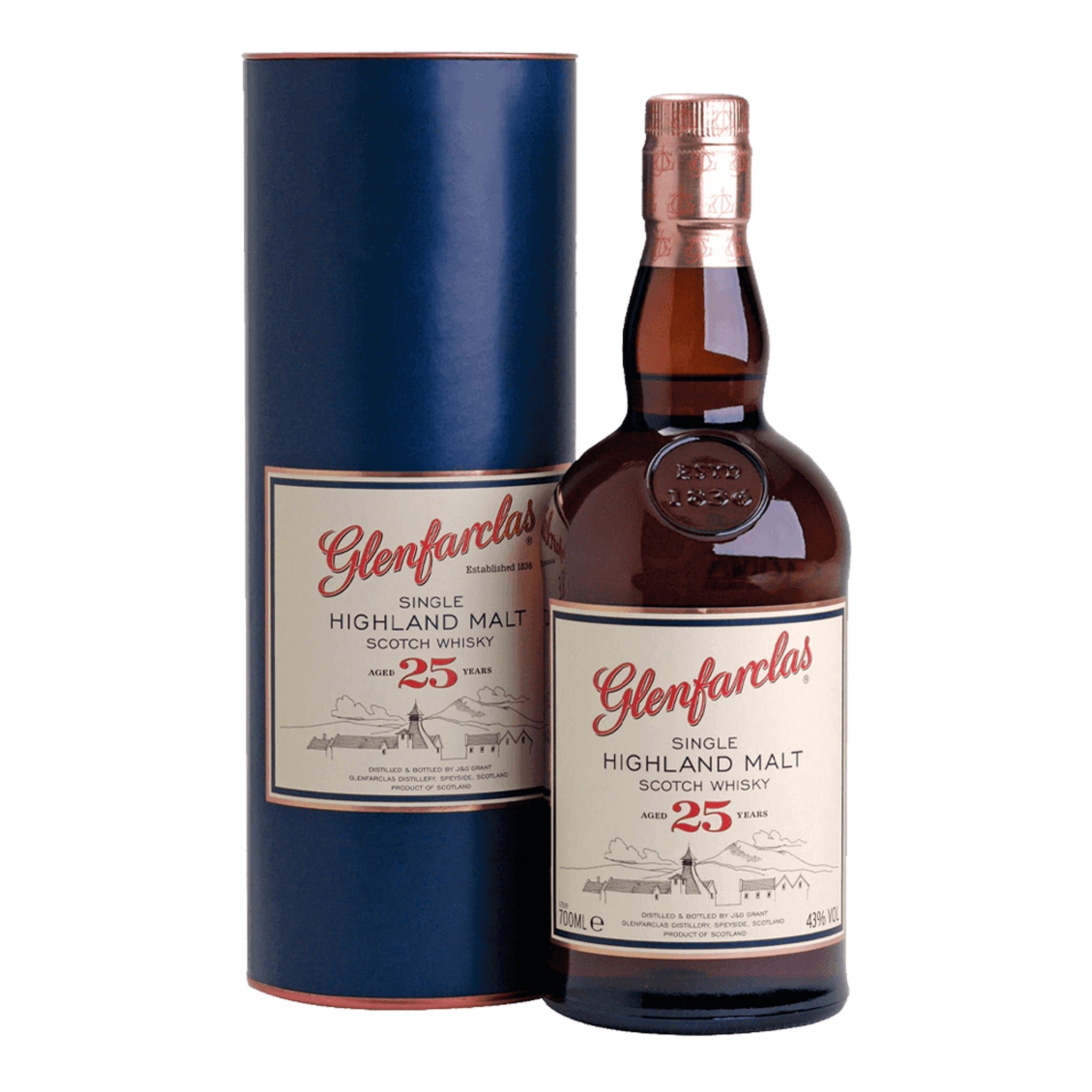 Glenfarclas 25 Year Old Single Malt Scotch Whisky 700ml