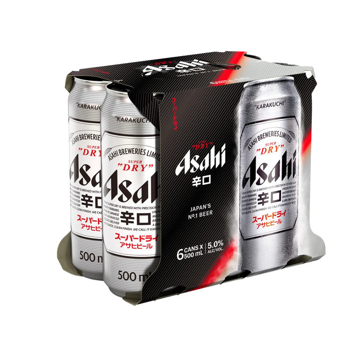 Asahi Super Dry 500ml (6 Pack)
