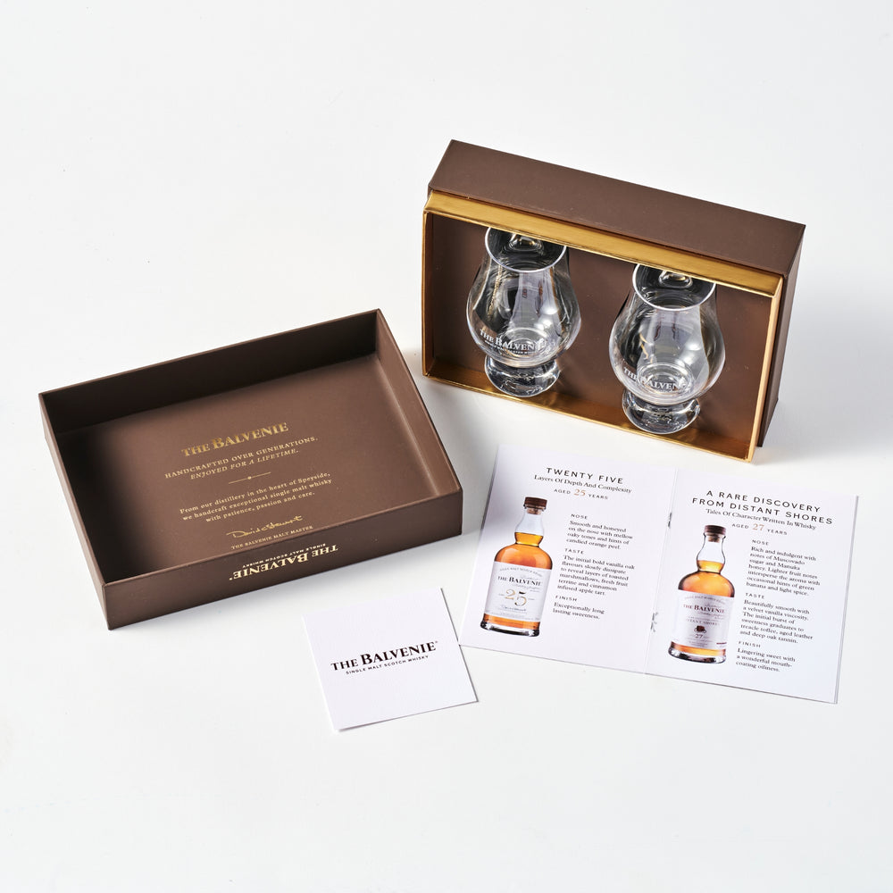 The Balvenie Glencairn Whisky Glass Gift Pack