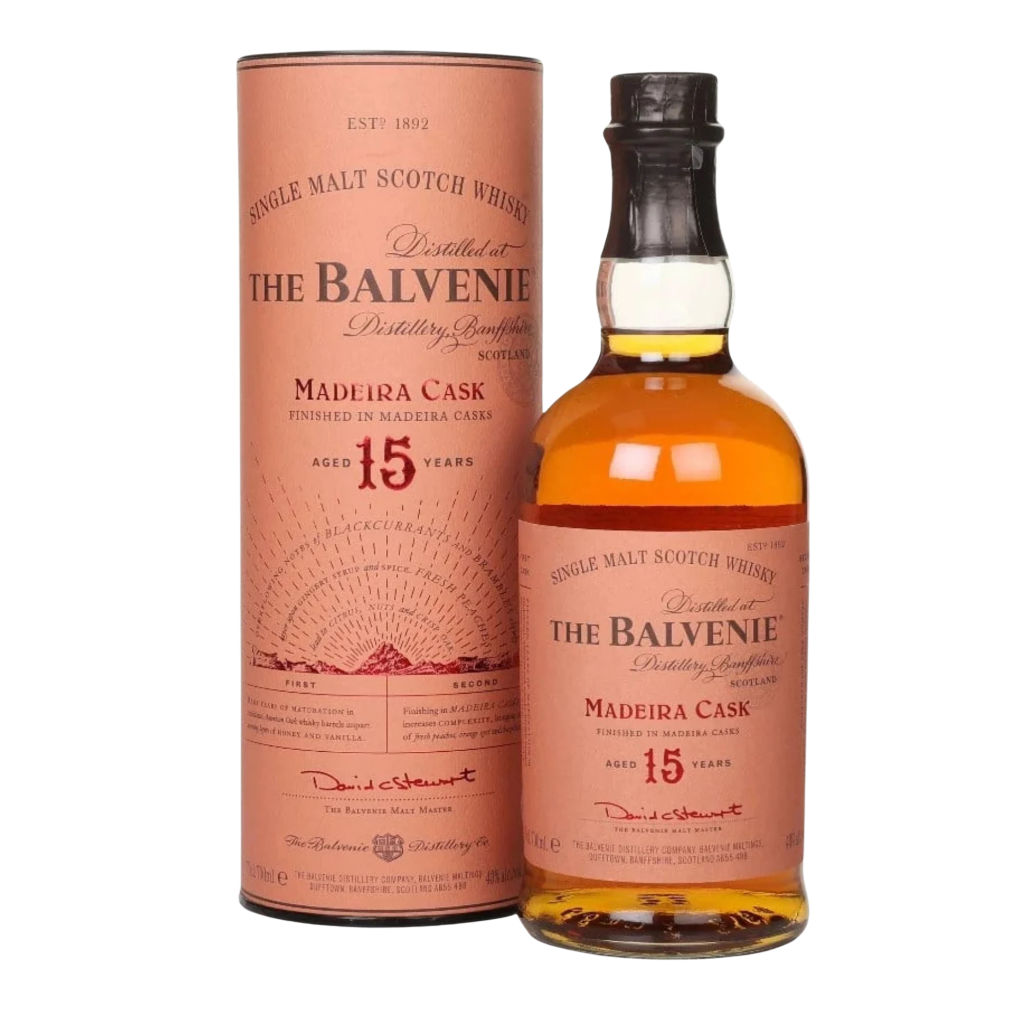 The Balvenie Madeira Cask 15 Year Old Single Malt Scotch Whisky 700ml