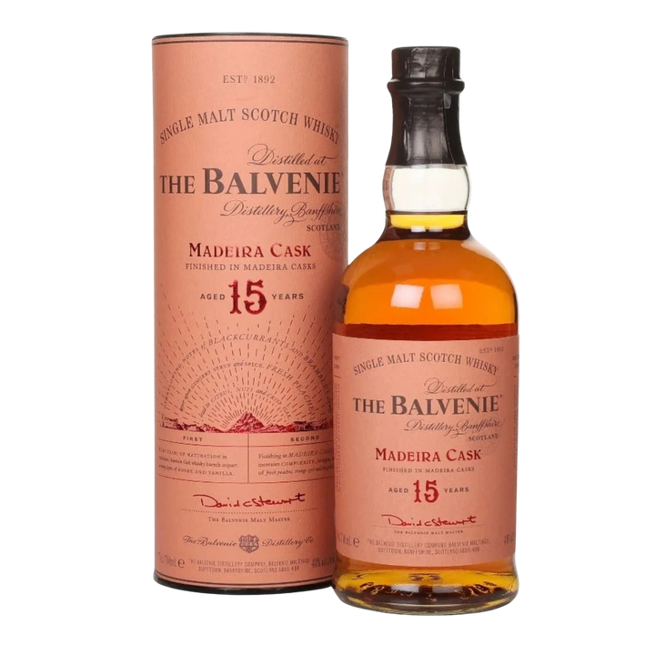 The Balvenie Madeira Cask 15 Year Old Single Malt Scotch Whisky 700ml