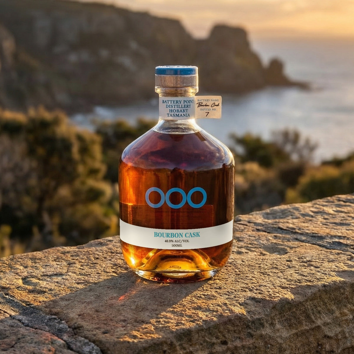 Battery Point Distillery Bourbon Cask Single Malt Whisky 500ml