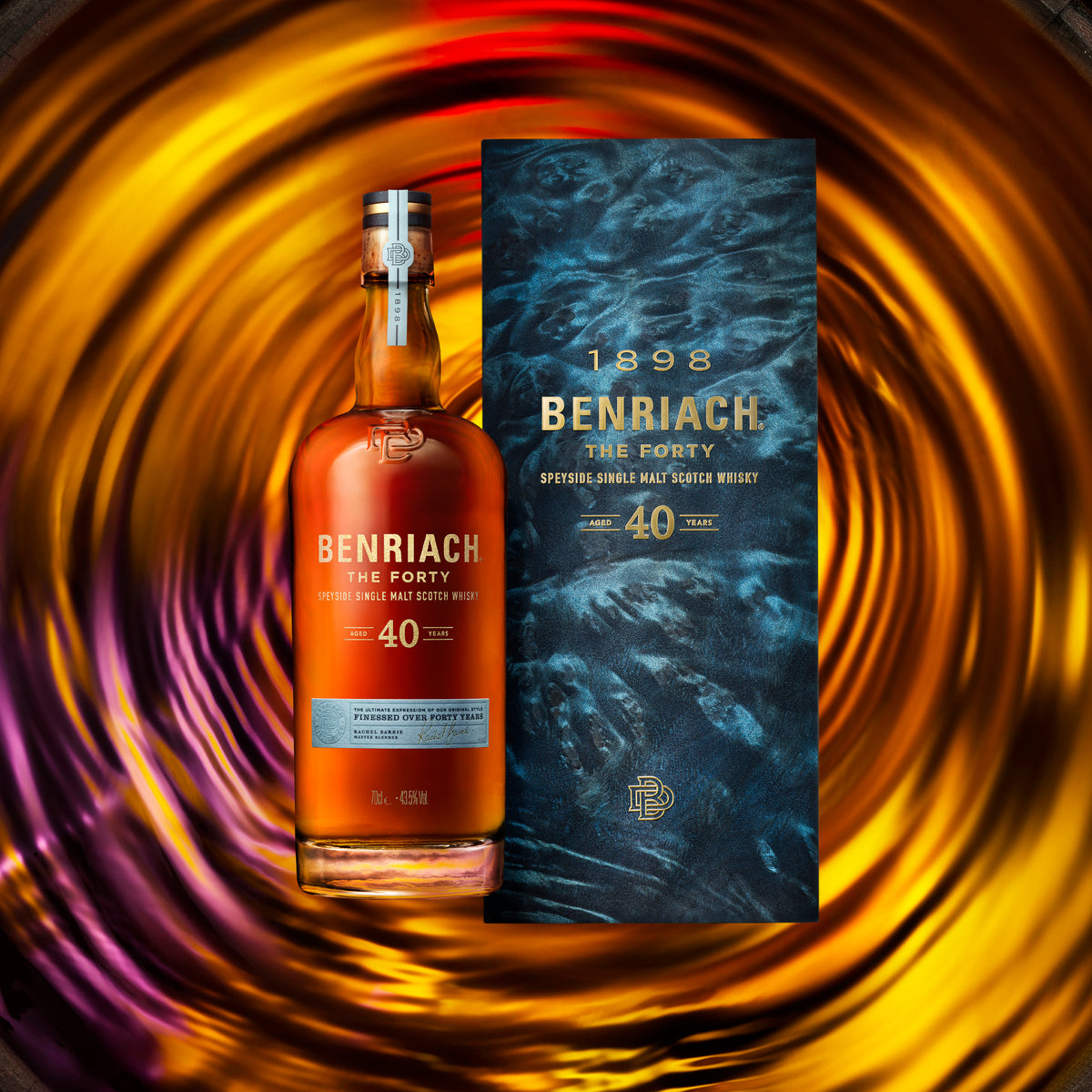Benriach 40 Year Old Single Malt Scotch Whisky 700ml - Kent Street Cellars