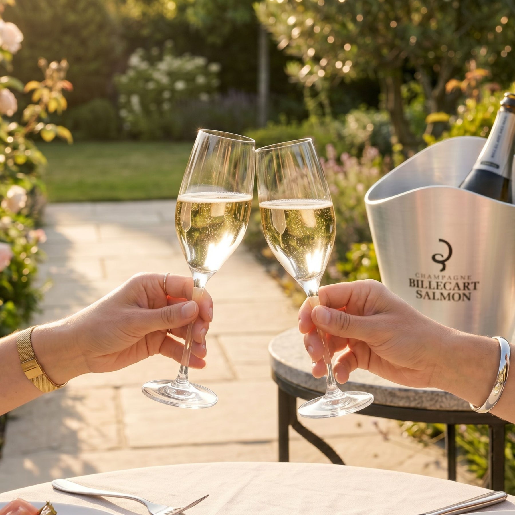 Billecart-Salmon Aluminium Ice Bucket