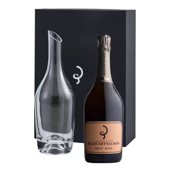 Billecart-Salmon Brut Rose NV + Billecart-Salmon Decanter