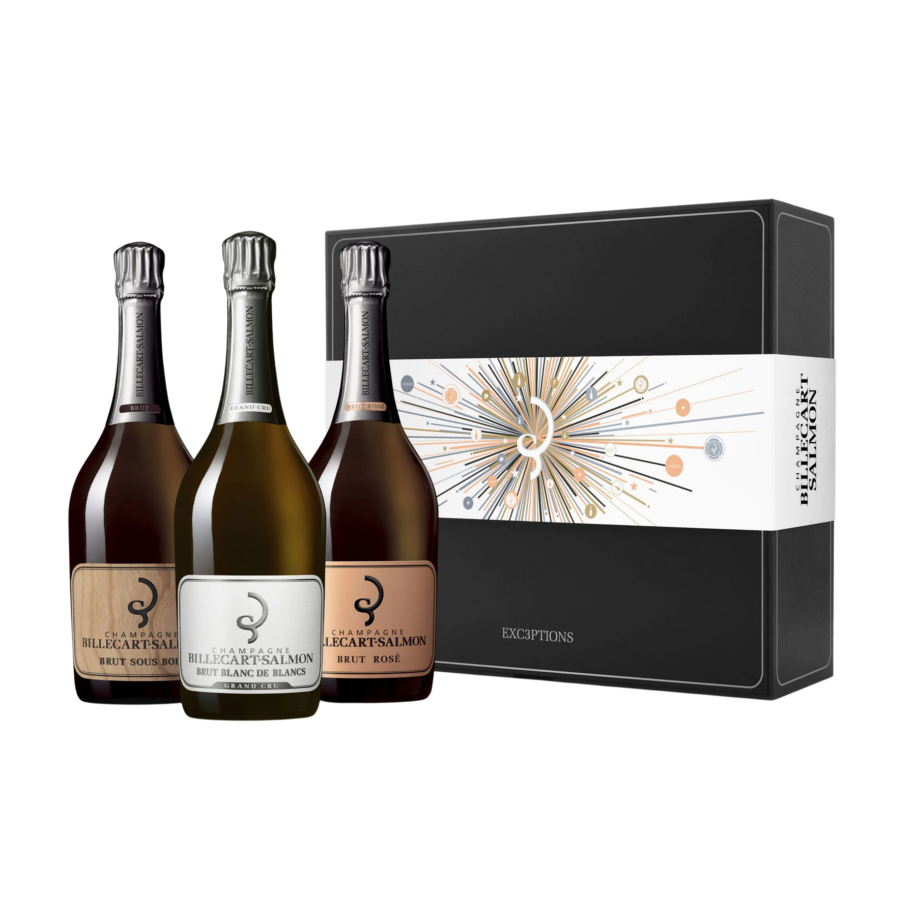 Billecart-Salmon Exceptions Trio Gift Pack - Kent Street Cellar
