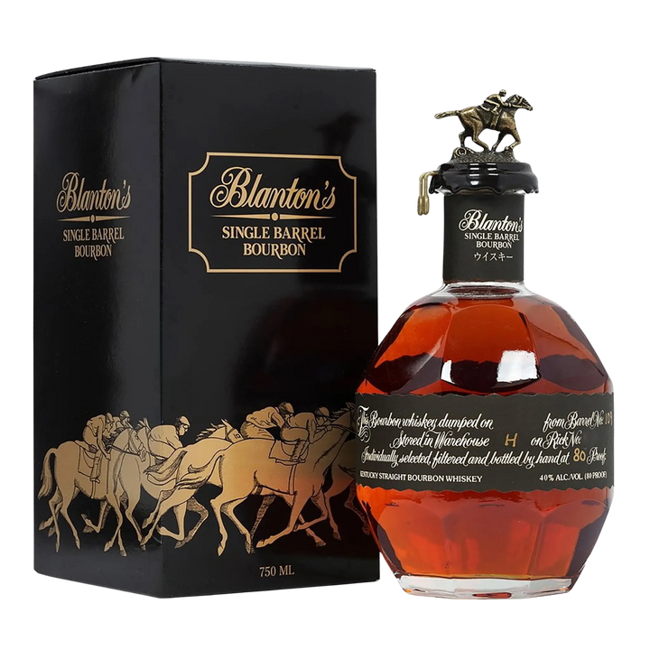 Blanton's Single Barrel Kentucky Straight Bourbon Whiskey Black Label 750ml