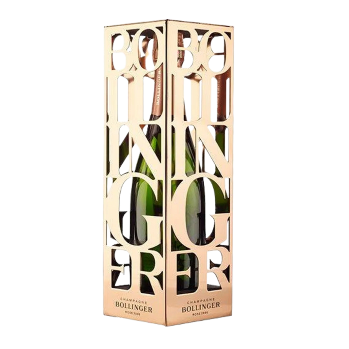 Bollinger Limited Edition Rose 2006 Lattice Gift Box