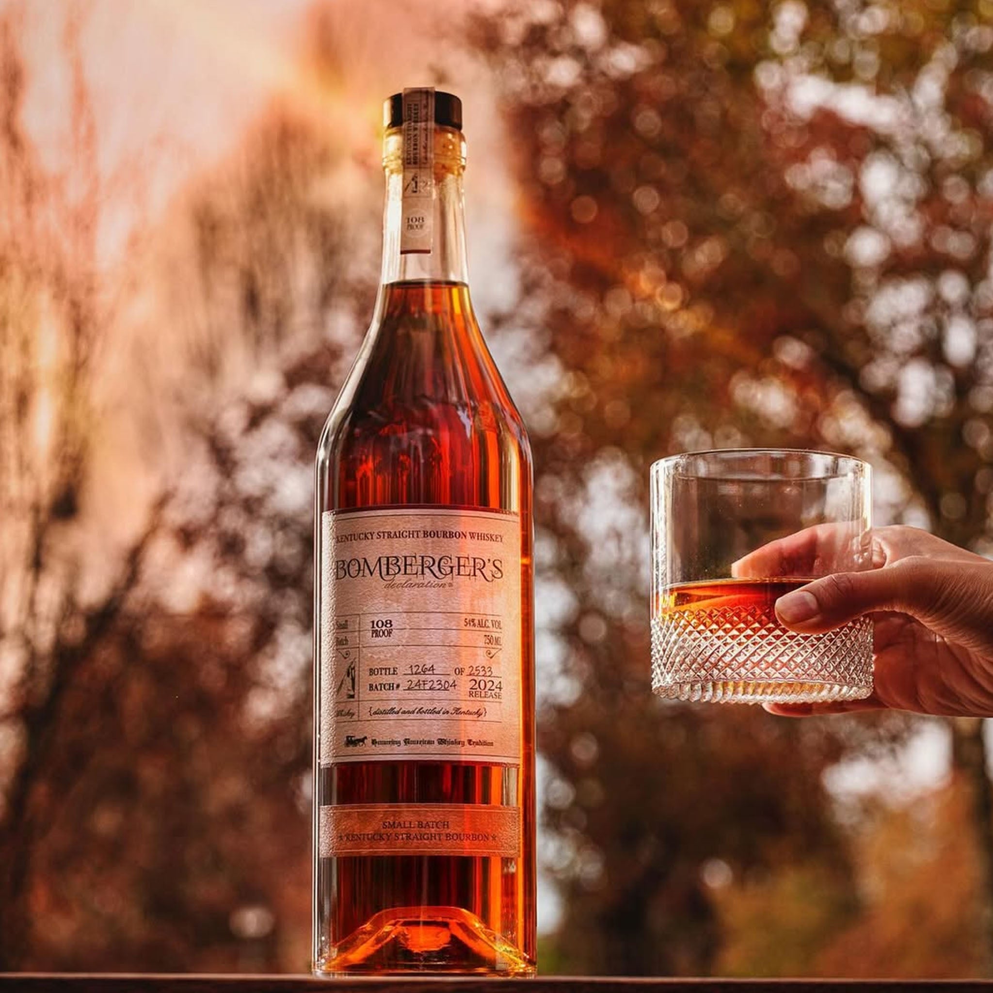 Bomberger's Declaration Small Batch Kentucky Straight Bourbon Whiskey 700ml (2024 Release)