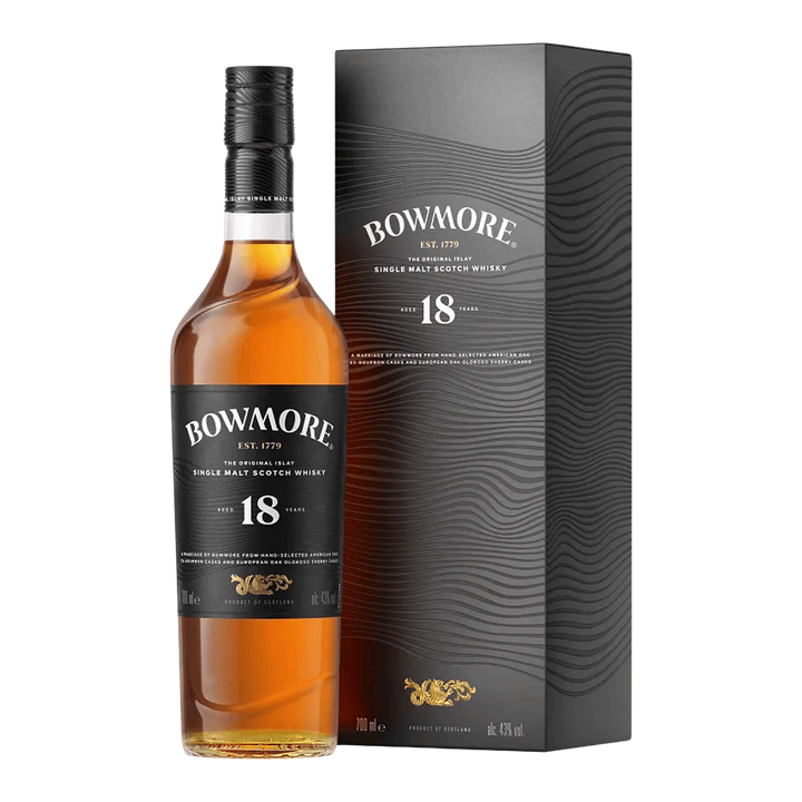 Bowmore 18 Year Old Single Malt Scotch Whisky 700ml