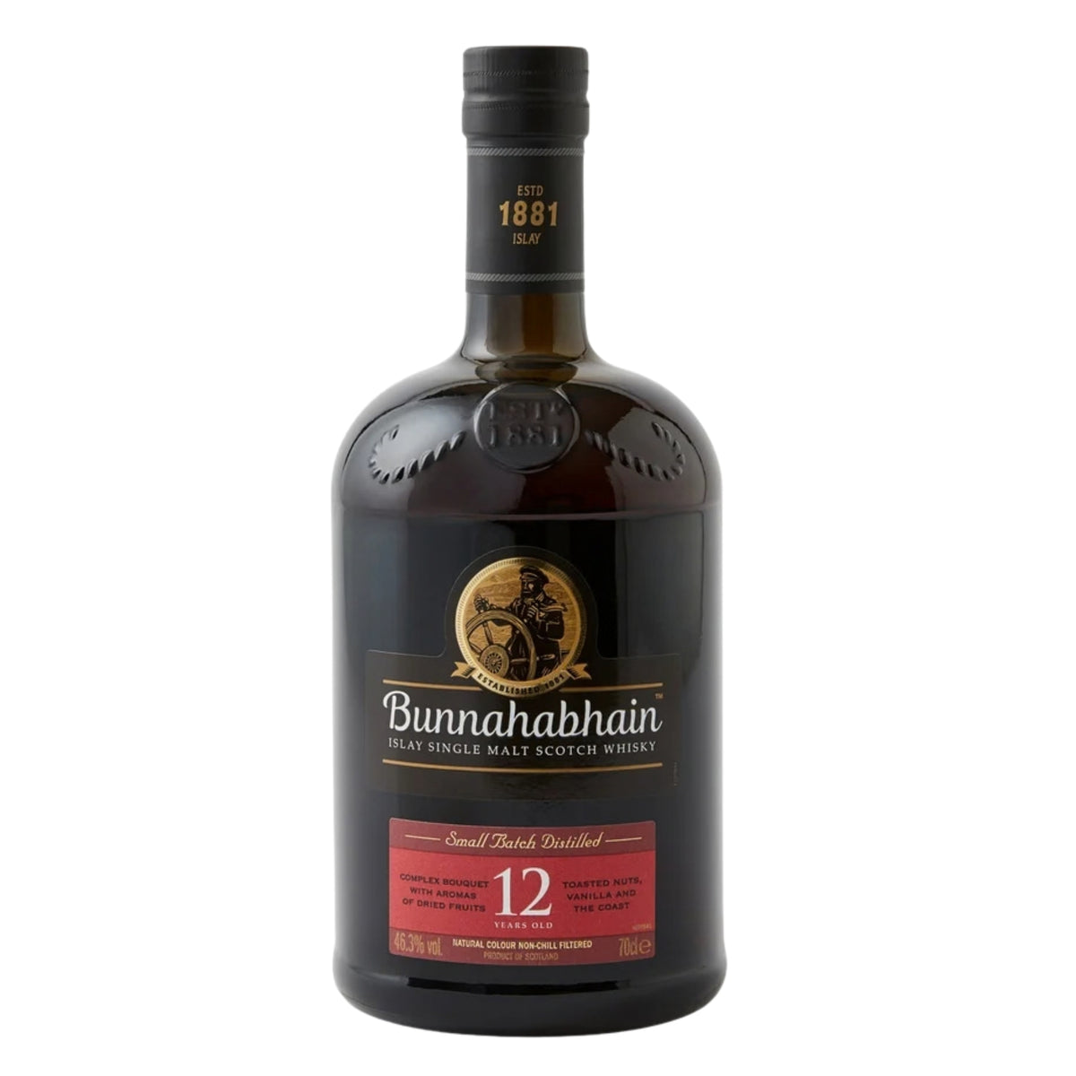 Bunnahabhain 12 Year Old Single Malt Scotch Whisky 700ml