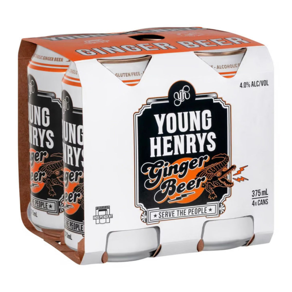 Young Henry's Ginger Beer (4 Pack) - Kent Street Cellars