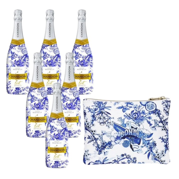 Chandon Brut NV Seafolly - 6 Bottles + Bikini Bag