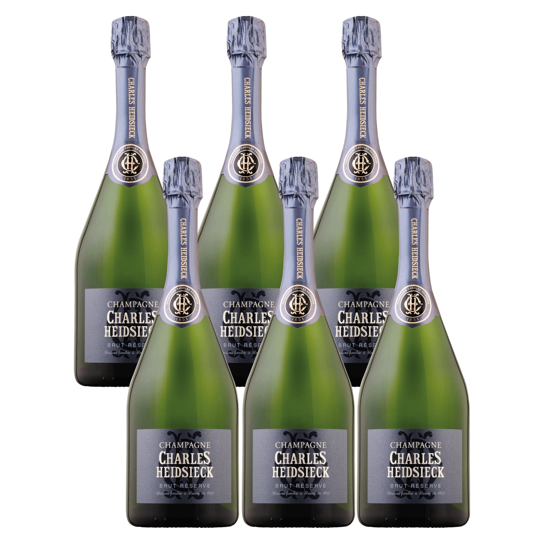 Charles Heidsieck Brut Réserve NV (6 Bottles)