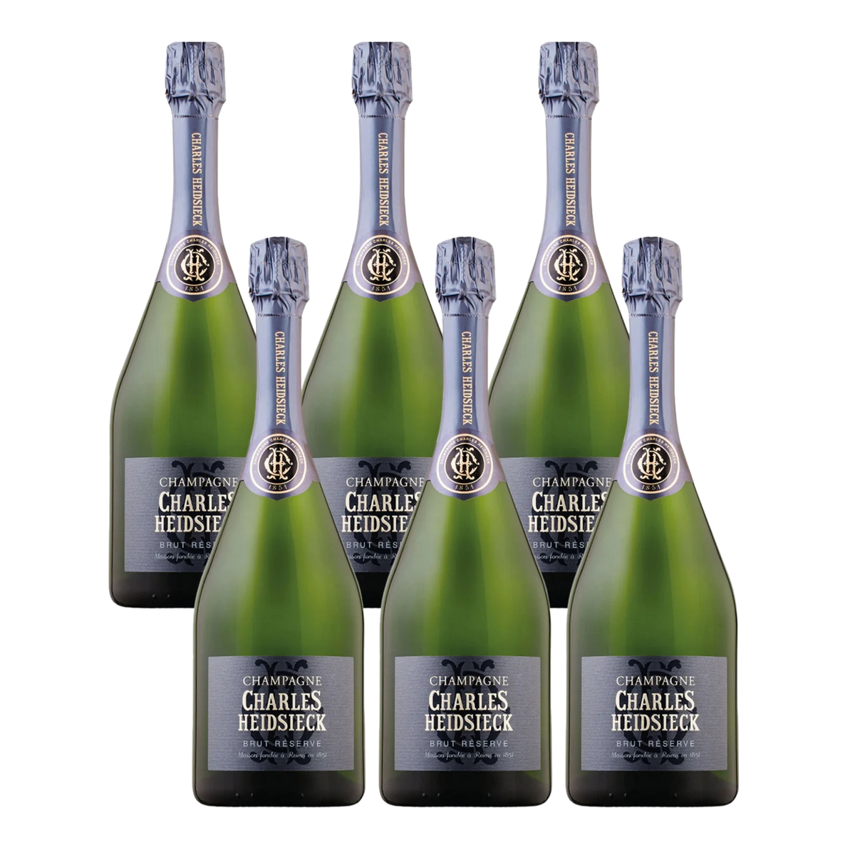 Charles Heidsieck Brut Réserve NV (6 Bottles) – Kent Street Cellars
