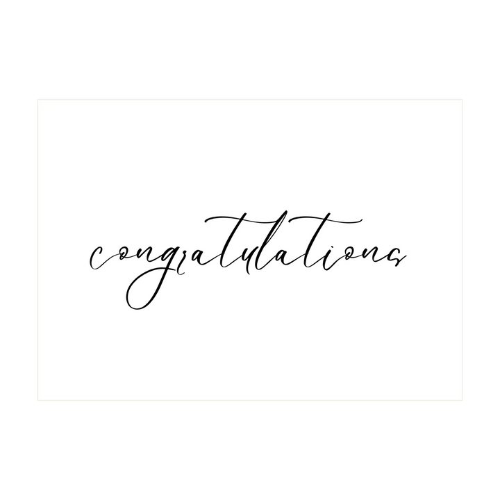 Congratulations Greeting Card