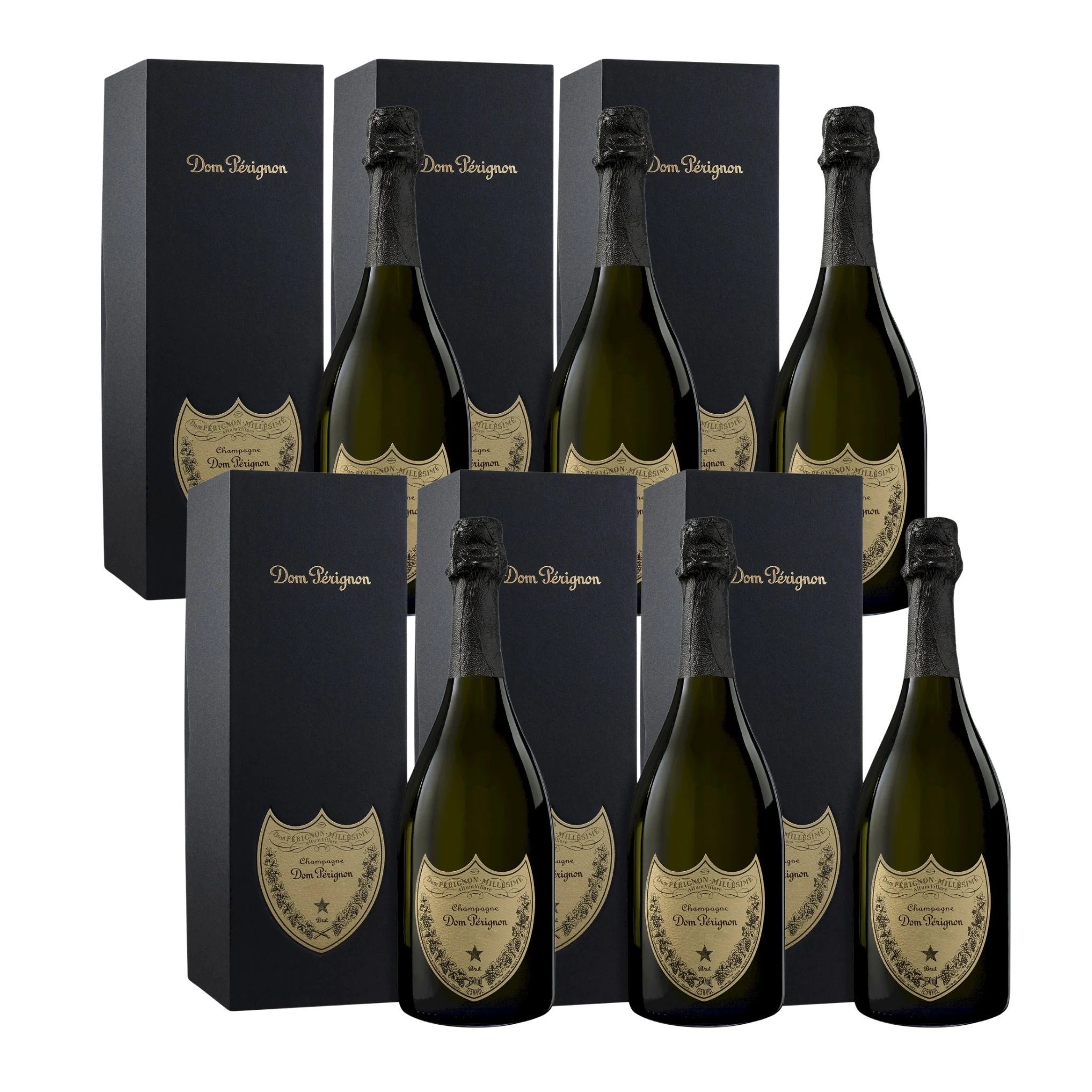 Dom Pérignon Brut Vintage 2015, Gift Boxed (6 Bottles)