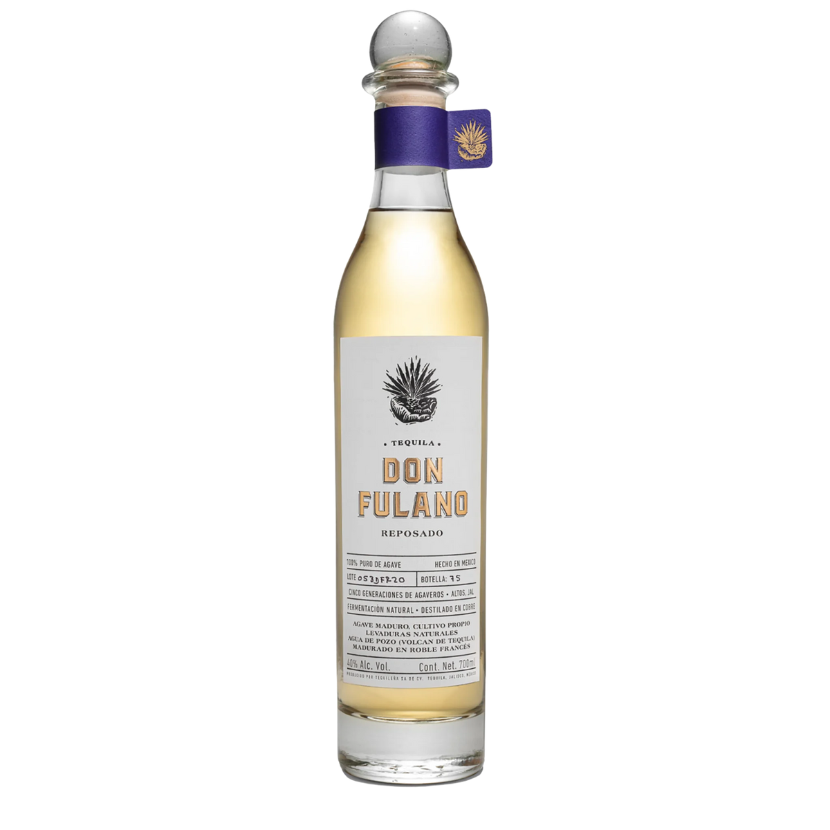 Don Fulano Reposado Tequila 700ml - Kent Street Cellar