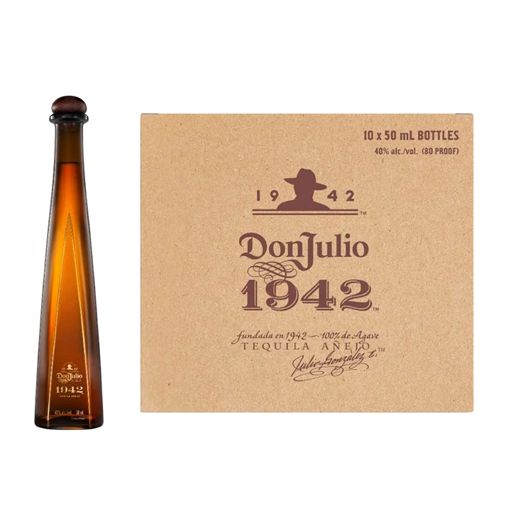 Don Julio 1942 Añejo Tequila 50ml 10 Pack