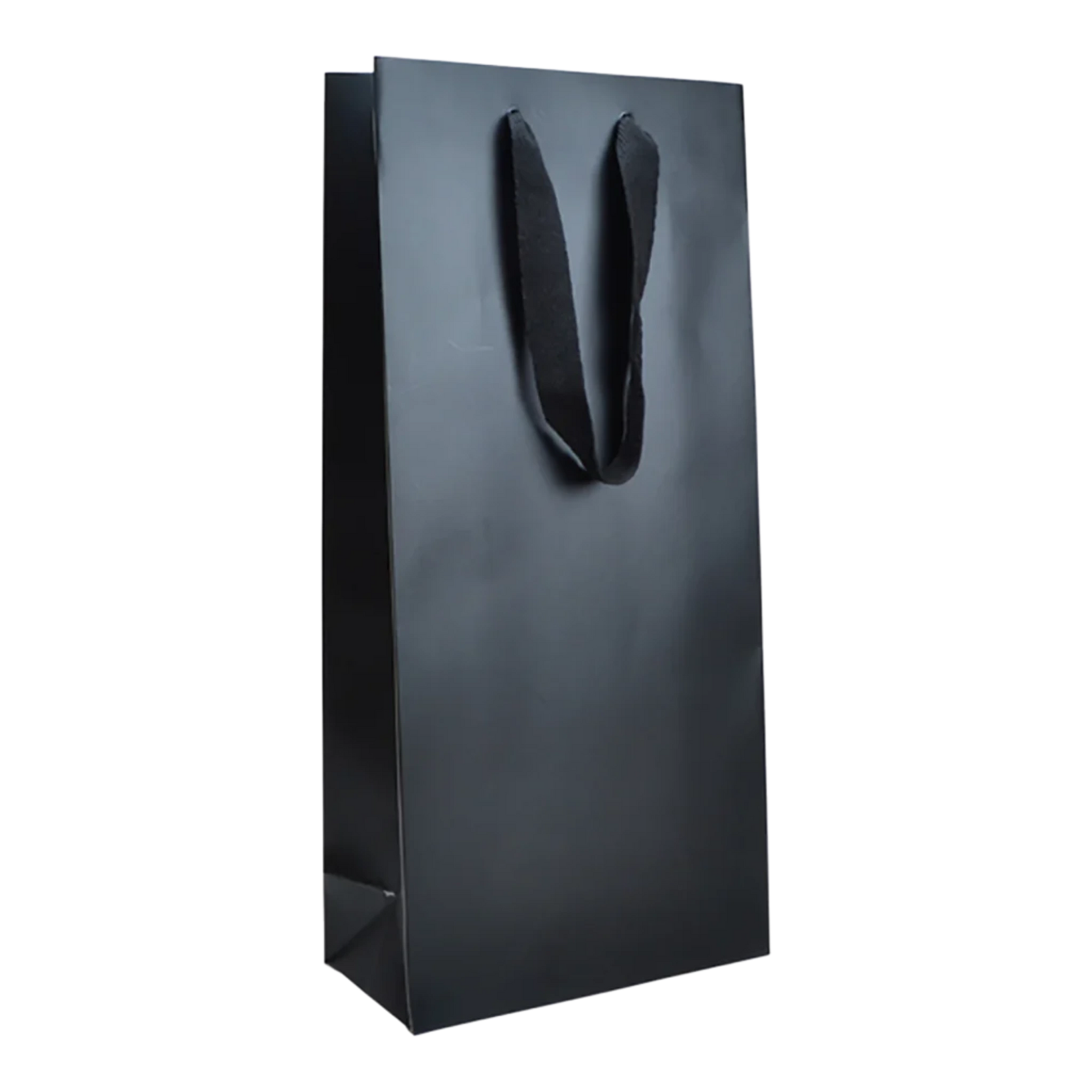 Double Bottle Gift Bag - Black - Kent Street Cellars