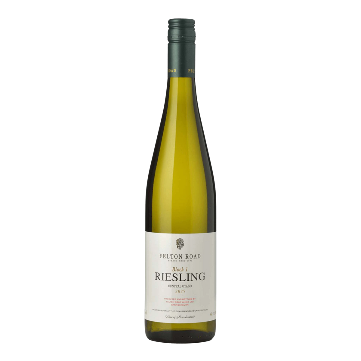 Felton Road Block 1 Riesling 2025 - Kent Street Cellars