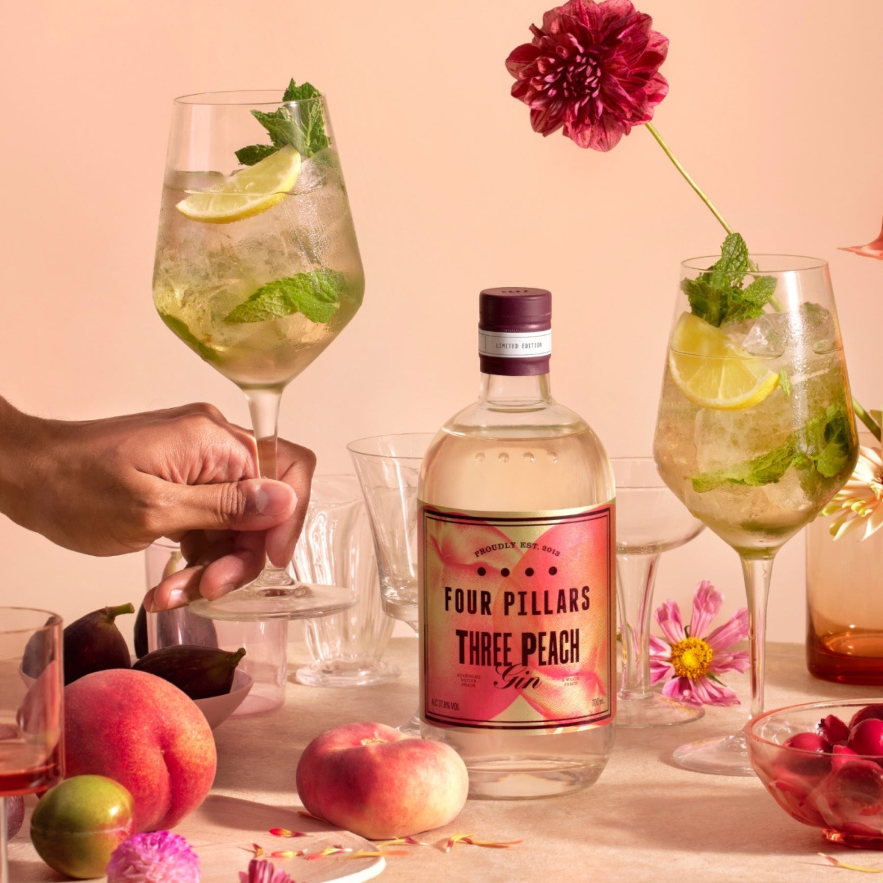 Four Pillars Three Peach Gin 700ml