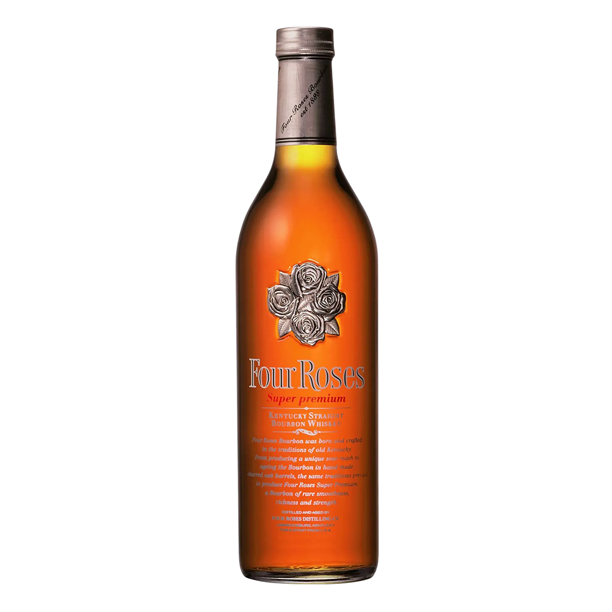 Four Roses Super Premium Kentucky Straight Bourbon Whiskey 750ml - Kent Street Cellars