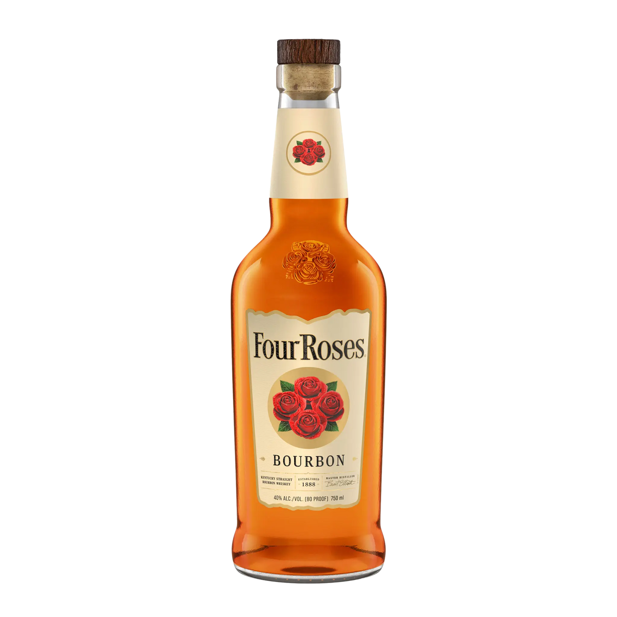 Four Roses Yellow Label Bourbon Whiskey 700ml - Kent Street Cellars