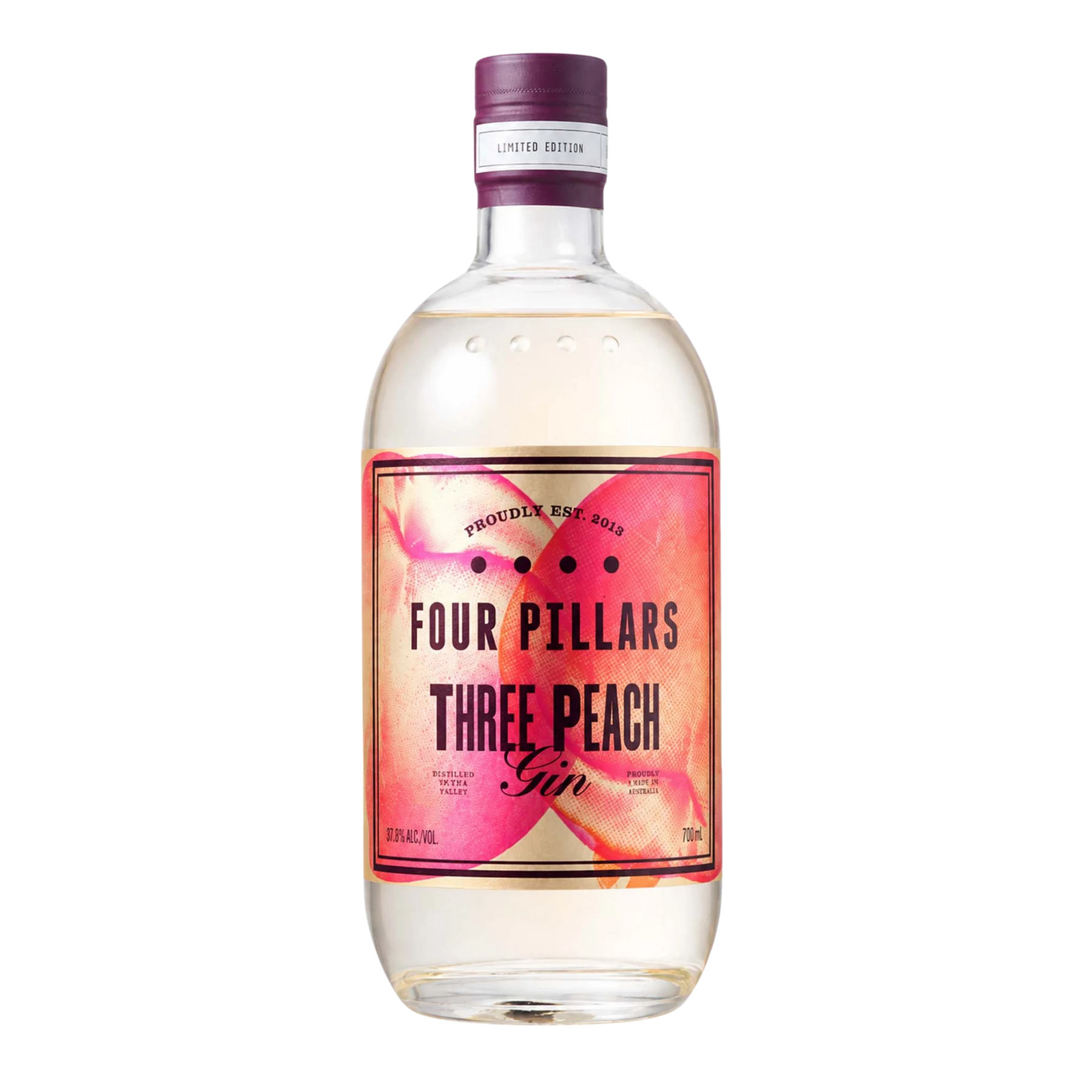 Four Pillars Three Peach Gin 700ml - Kent Street Cellars