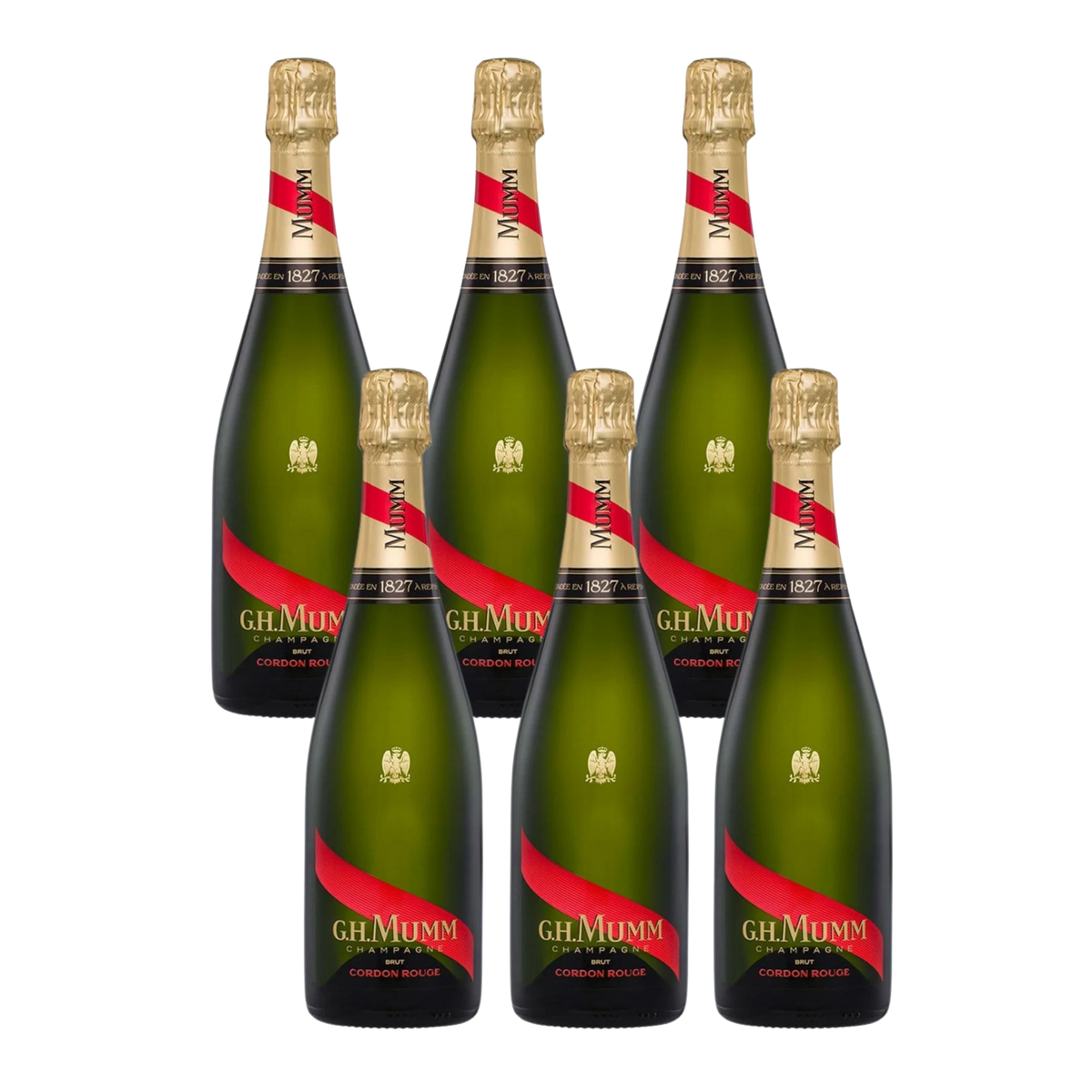 G.H. Mumm Cordon Rouge Brut NV (6 Bottles) – Kent Street Cellars