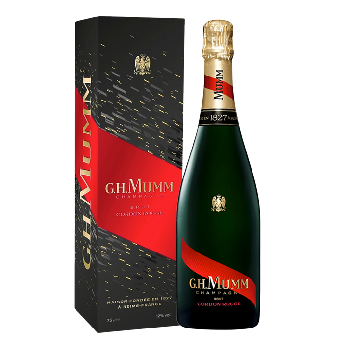 G.H. Mumm Cordon Rouge Brut NV Festive Gift Box