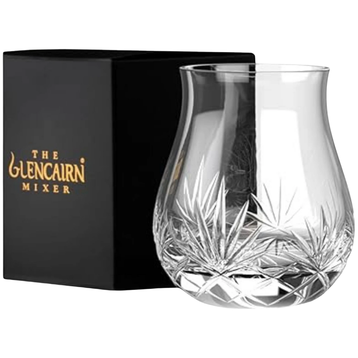 Glencairn Tartan Cut Crystal Mixer Glass (Single) - Kent Street Cellars