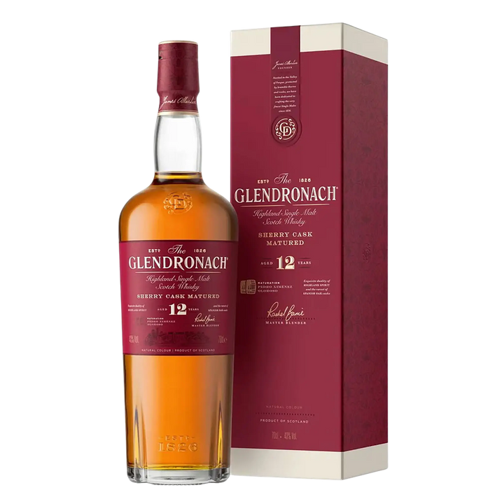 The Glendronach 12 Year Old Single Malt Whisky 700ml