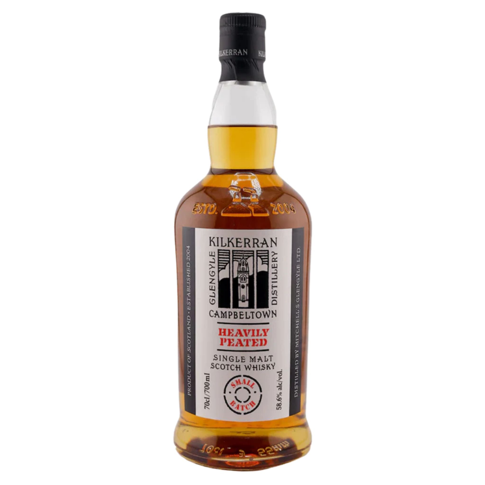 Glengyle Distillery Kilkerran Heavily Peated Cask Strength Single Malt Scotch Whisky 700ml (Batch 13)