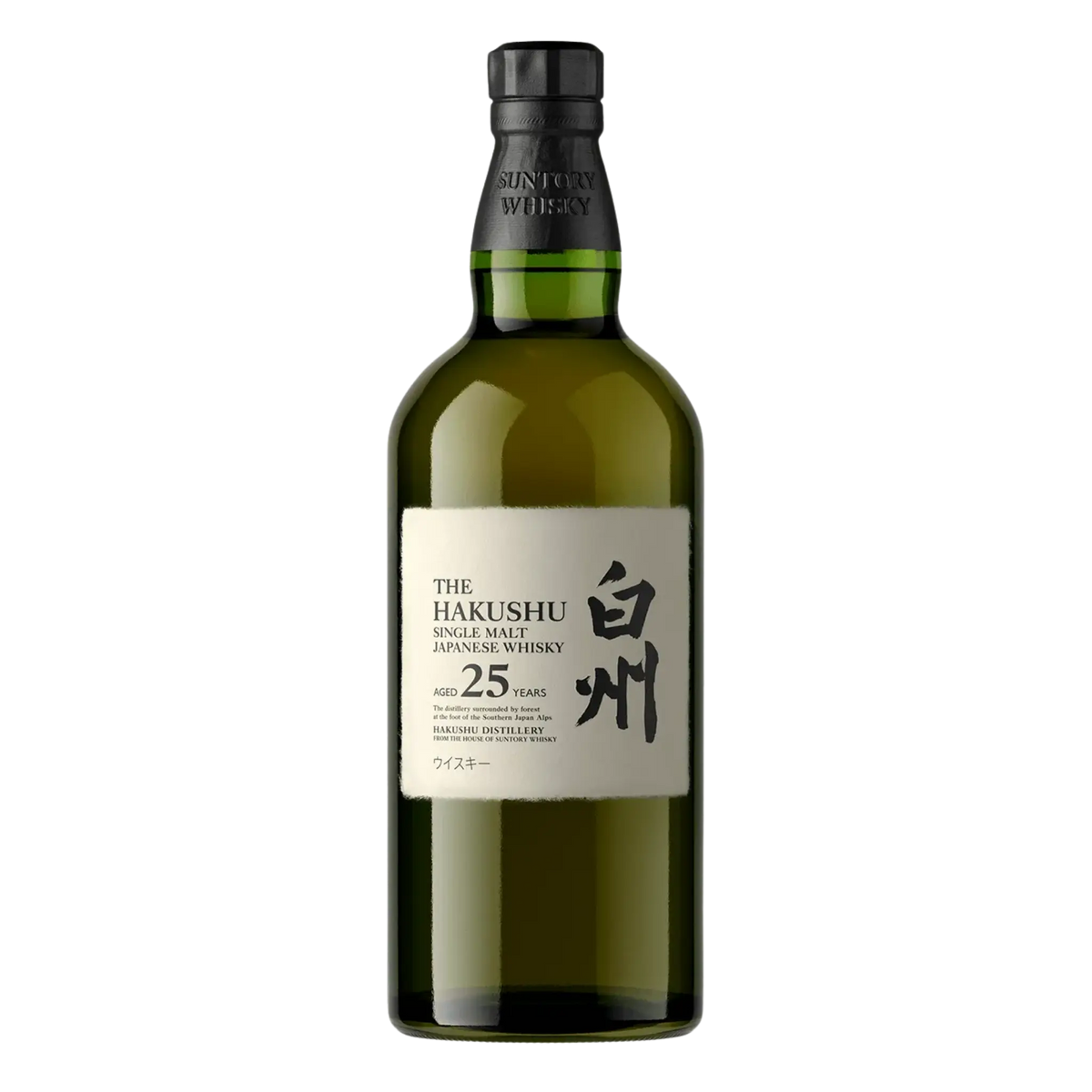 Hakushu 25 Year Old Single Malt Japanese Whisky 700ml