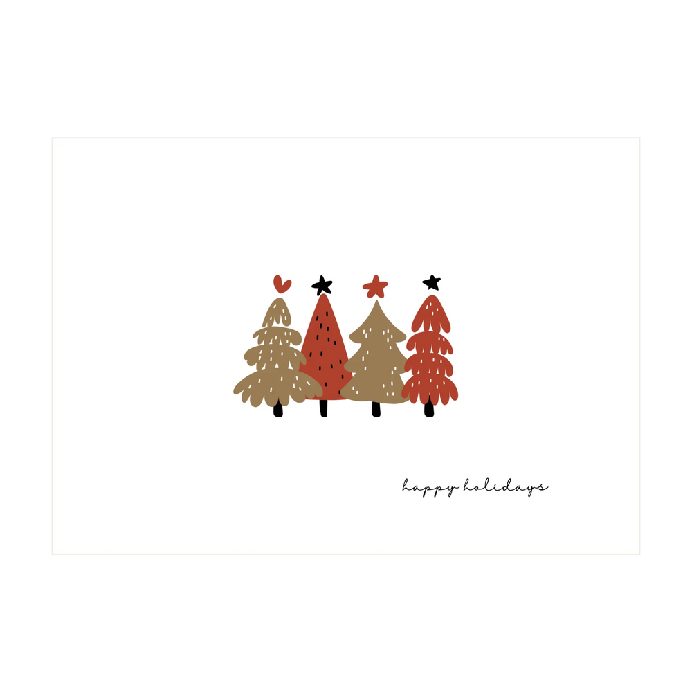 Happy Holidays Greeting Card - Kent Street Cellars