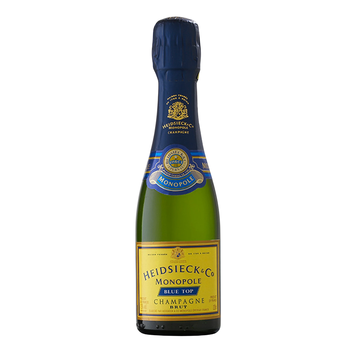 Heidsieck & Co Monopole Blue Top Brut Champagne NV 200ml - Kent Street Cellar