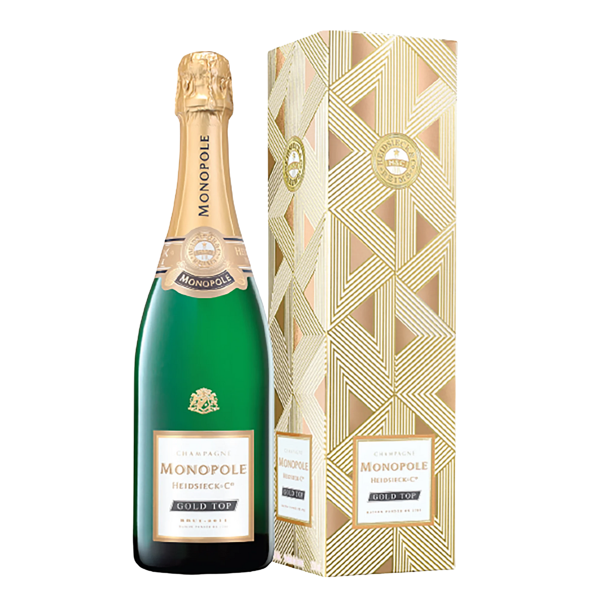 Heidsieck & Co Monopole Gold Top Brut Champagne 2012 - Kent Street Cellar