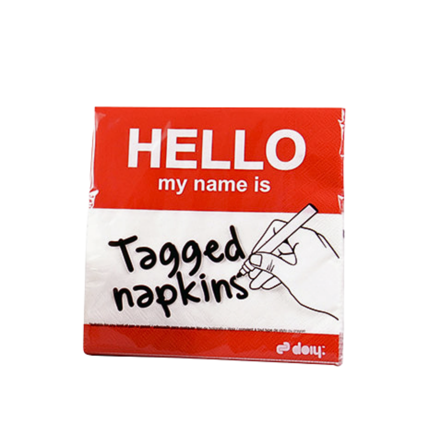 Hello My Name Is Napkins - Kent Street Cellars