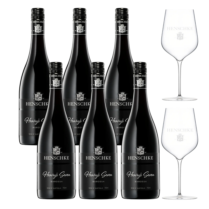 Henschke Henrys Seven 2024 (6 Bottles) + PLUMM Three No 1 The Universal (2 Pack)