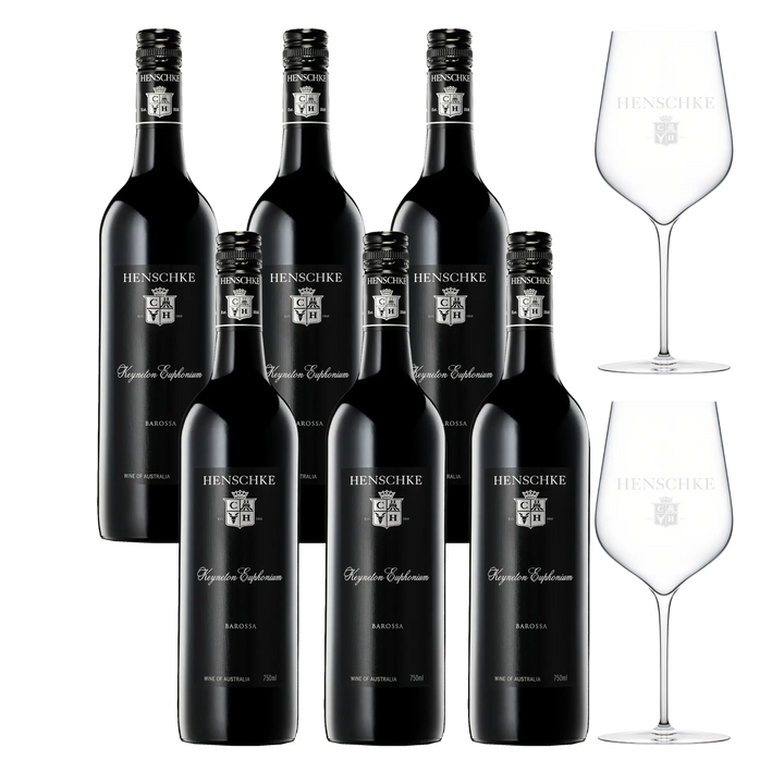 Henschke Keyneton Euphonium 2021 (6 Bottles) + PLUMM Three No 1 The Universal (2 Pack)