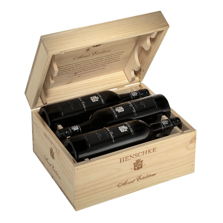 Henschke Mount Edelstone Shiraz 2021 Collector's Edition Wooden Box 6-Pack