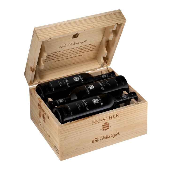 Henschke The Wheelwright Shiraz 2017 Collector's Edition Wooden Box 6-Pack