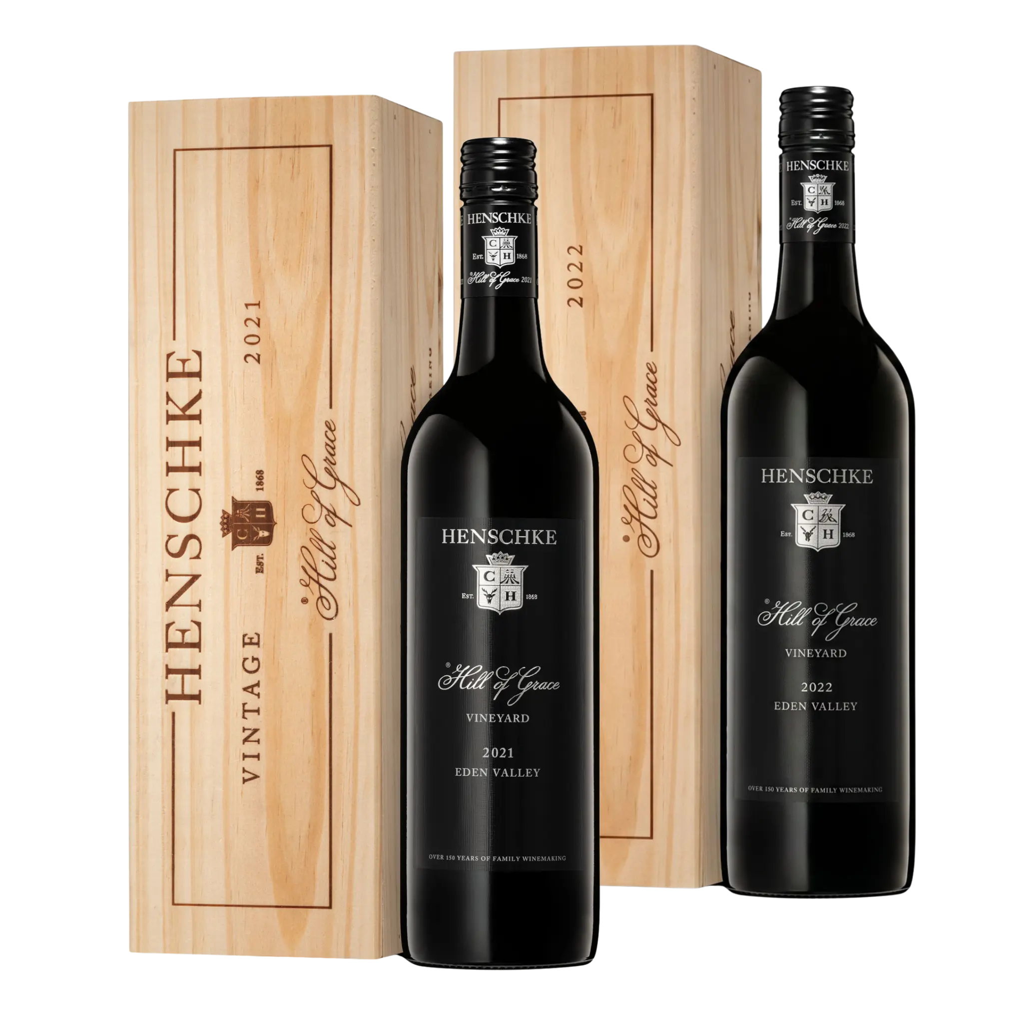 Henschke Hill of Grace Shiraz Collector's Twin Set