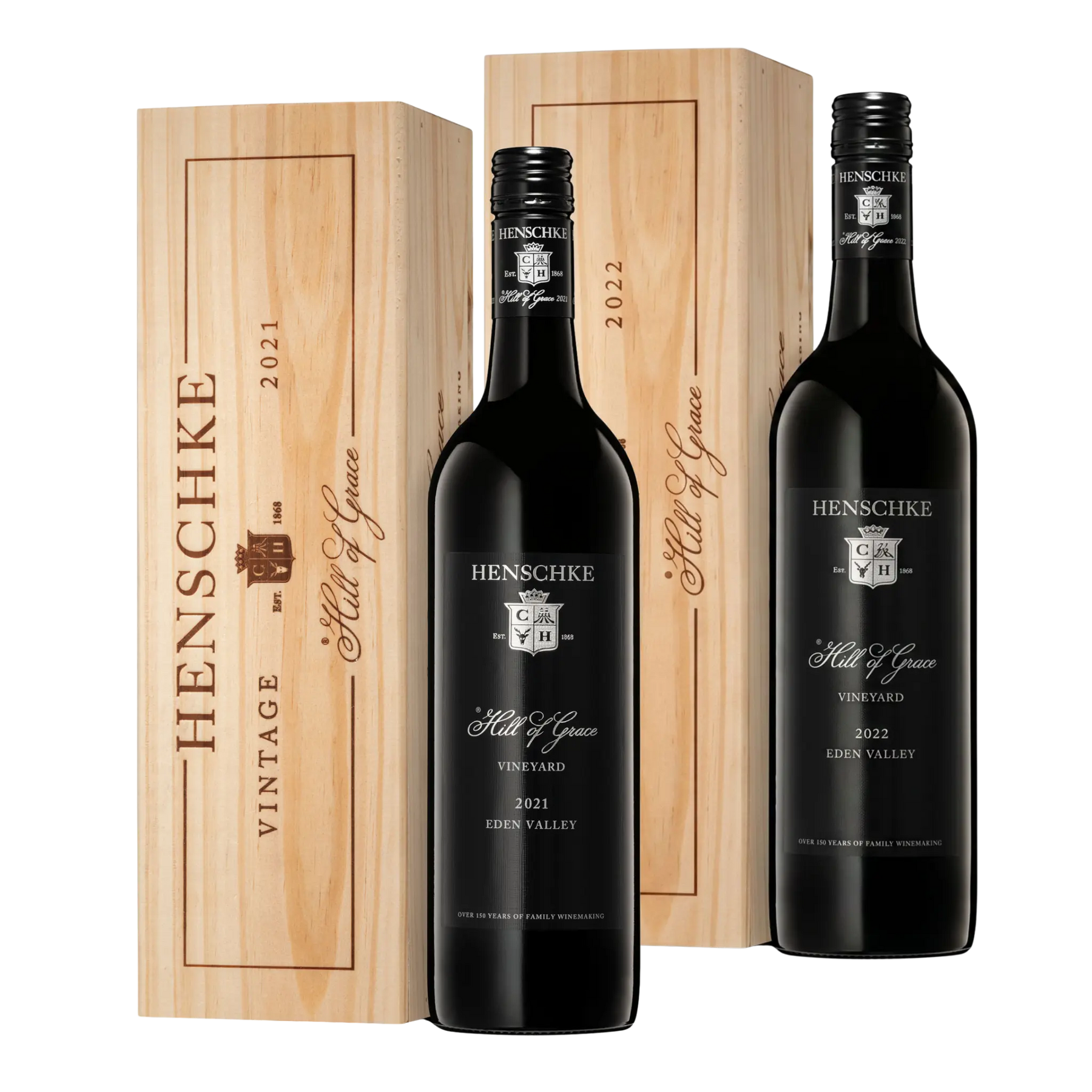 Henschke Hill of Grace Shiraz Collector's Twin Set - Kent Street 
Cellars