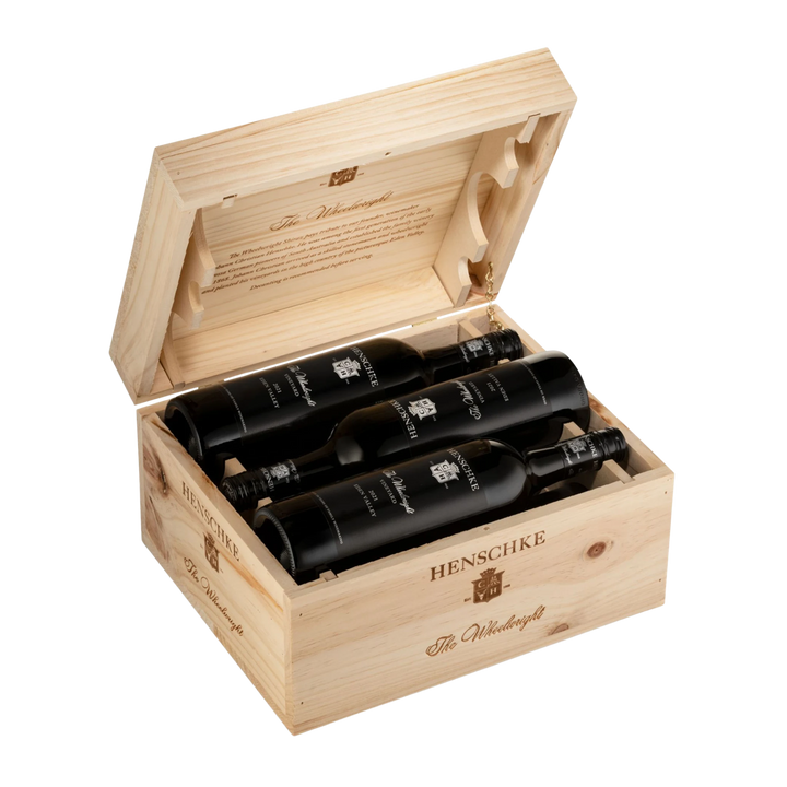 Henschke The Wheelwright Shiraz 2022 Collector's Edition Wooden Box 6-Pack