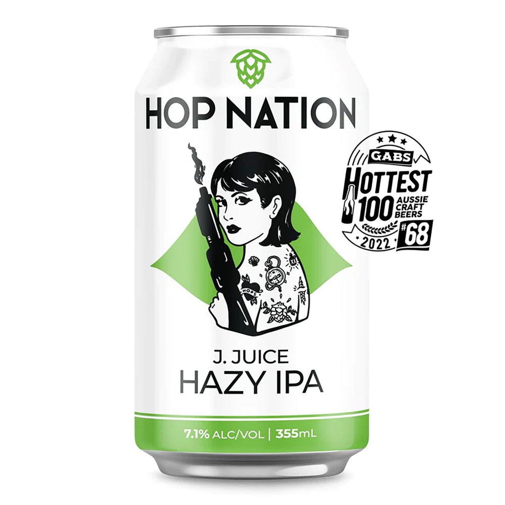 Hop Nation Brewing Co. J Juice Hazy IPA (Can) - Kent Street Cellars