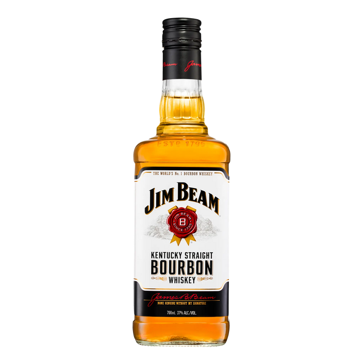 Jim Beam White Label Bourbon Whiskey 700ml