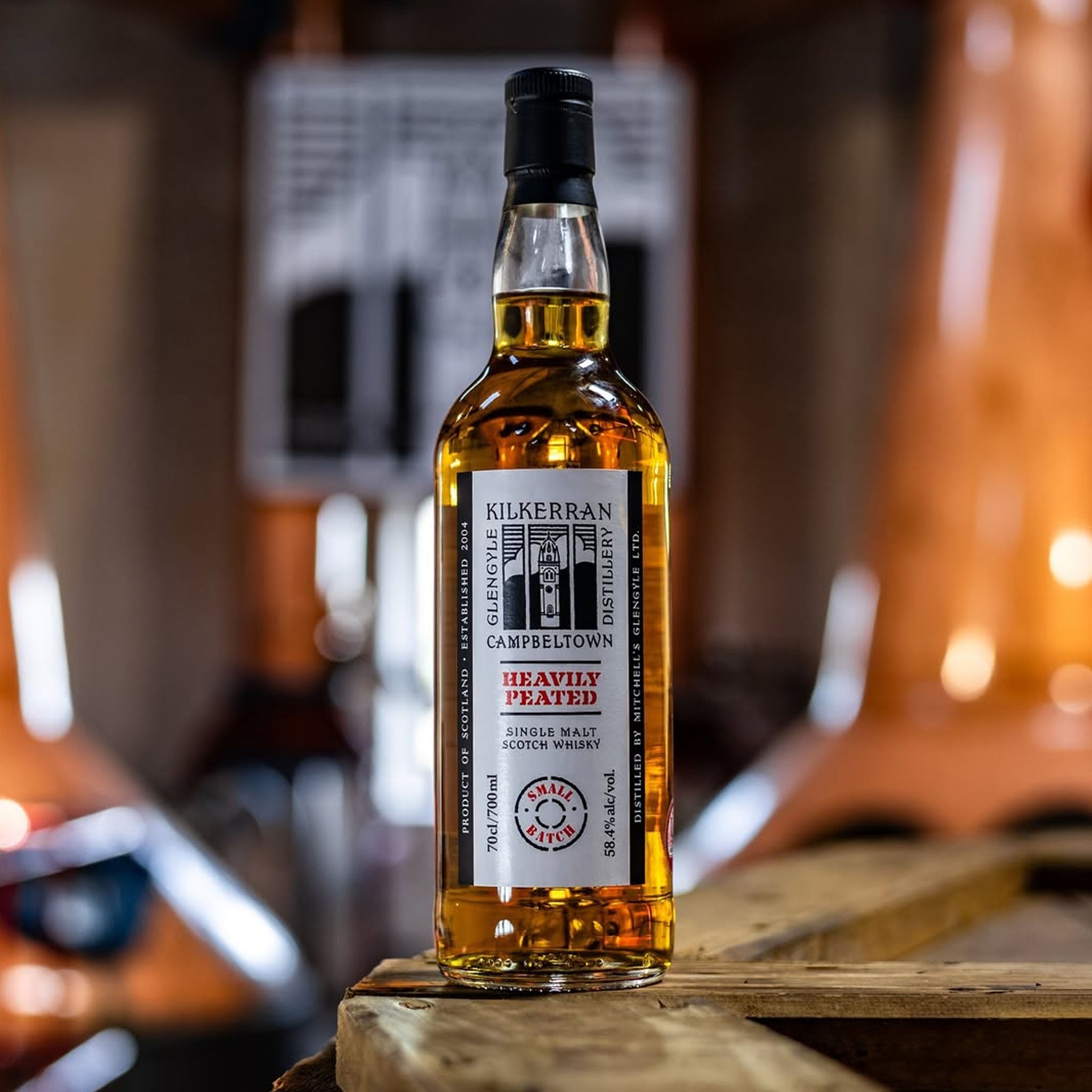 Glengyle Distillery Kilkerran Heavily Peated Cask Strength Single